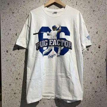 00s 다저스 PUIG FACTOR 프린트 티셔츠
