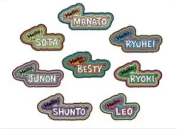 BE:FIRST -Hello My "BESTY"- 실리콘 핀즈 전 8종
