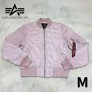 Alpha Industries MA-1 핑크 자켓 M 에드윈