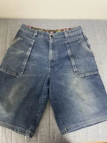 FUBU 데님 하프 팬츠