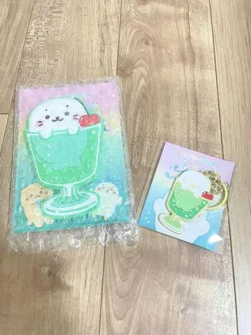 시로탄 키라슈와 스위츠 복권 러버 거울 & 키링 세트