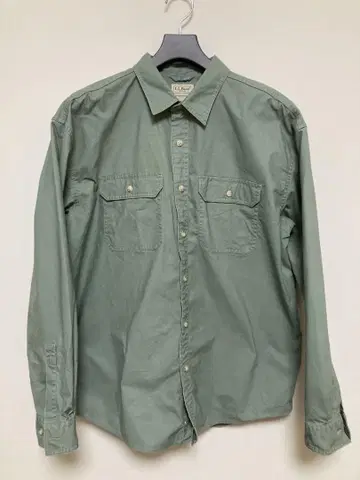 L.L.Bean 아이묭 착용 선 워시 캔버스 셔츠 L