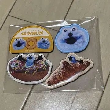퍼펫 스순 PUPPET SUNSUN 캐릭터 자석 4개 세트
