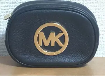 마이클코어스 MICHEAL KORS 파우치 소품함 블랙 골드