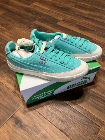 푸마 남성용 스니커즈 아쿠아 컬러