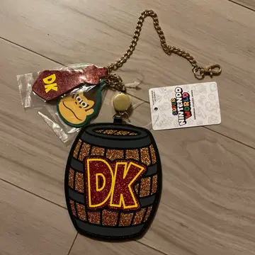 USJ 한정판 돈키콩 패스 케이스 릴 포함 유니버셜 닌텐도 월드