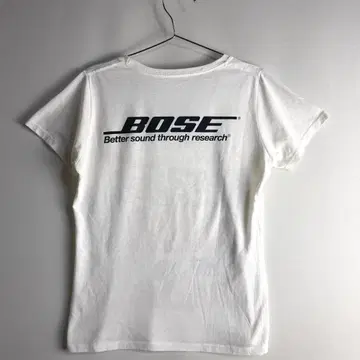 BOSE 보스 백 로고 프린트 티셔츠 음악 오디오 제조사 서핑