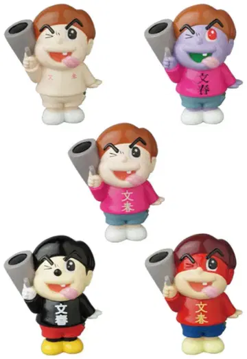 VAG 문춘 군 피규어 5개 세트 개봉 완료 캡슐 설명서 없음