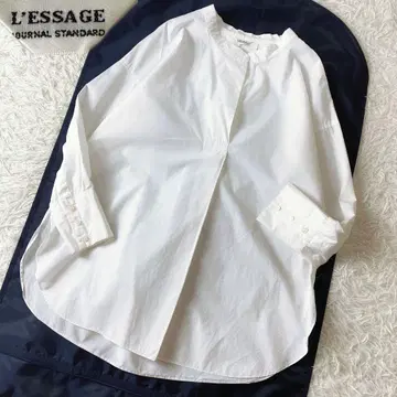 새상품급 레사주 저널 스탠다드 스키퍼 코쿤 셔츠 블라우스