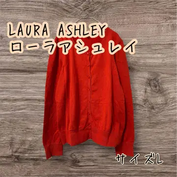LAURA ASHLEY 로라 애슐리 오렌지 계열 가디건 L