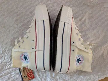 통굽 스니커즈 23.5 CONVERSE ALLSTAR LIFTED HI