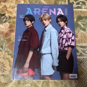 NCT WISH ARENA HOMME+ CHINA 중화 중국 잡지