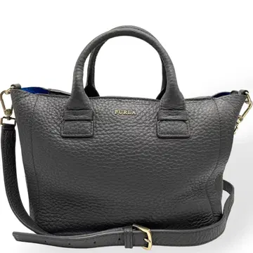컨디션 최상 FURLA 카프리치오 2way 숄더백 그레이 수납 가방