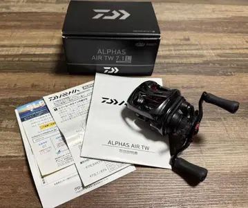 새상품급! 다이와 20 알파스 AIR TW 7.1L 베이트 릴 왼쪽 감기