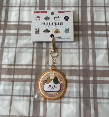 FF14 와펜 키링 팻캣 & 뚱보 초코보