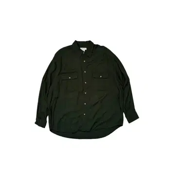 90년대 미국 Claiborne 레이온 드레이프 셔츠