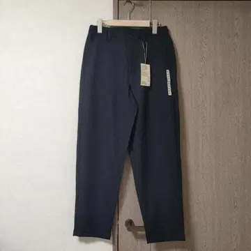 통기성 스트레치 테이퍼드 팬츠 M 블랙 남성용