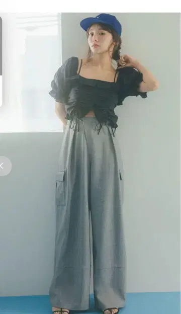 스나이델 SNIDEL 카고 팬츠 2025SS