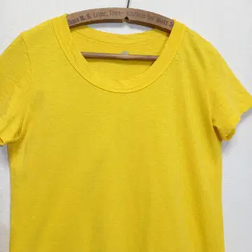 컨디션 최상 45R 짐바브웨 코튼 45별 유채꽃 티셔츠 여성용 3