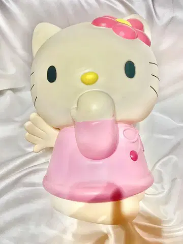 엔젤 키티 특대형 소프트 비닐 저금통 1997년 제작 레트로 레어