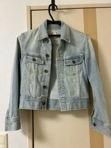 빔즈 여성용 라이트 블루 데님 자켓 S
