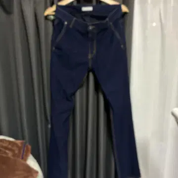 VIBGYOR 다크 블루 슬림 핏 데님