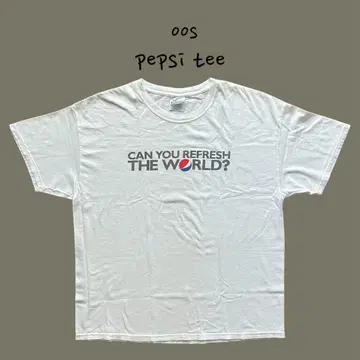00s 펩시 티셔츠 반팔 티셔츠 펩시