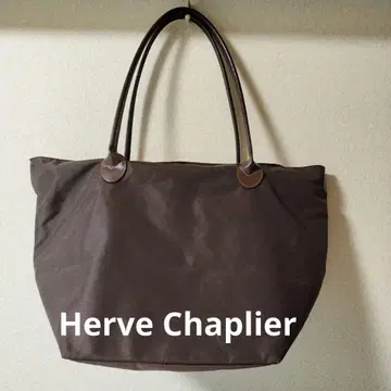 Herve Chaplier 에르베샤 펠리에 나일론 토트백 새상품급