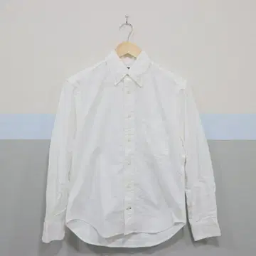 GITMANBROS 버튼 다운 셔츠 사이즈 S USA제 화이트