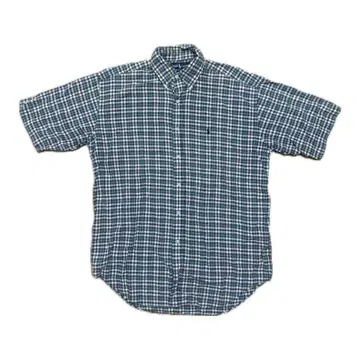 80년대~90년대 Ralph Lauren 블레이크 반팔 체크 셔츠