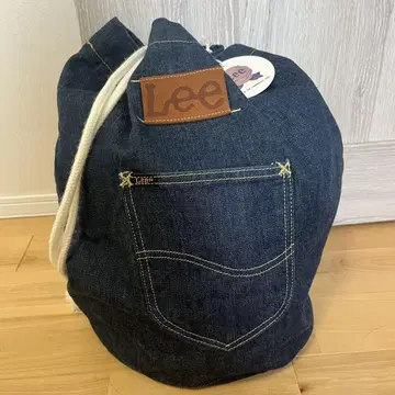 미사용 새상품 택 포함 Lee 리 디스코트 콜라보 데님 청바지 복조리 백