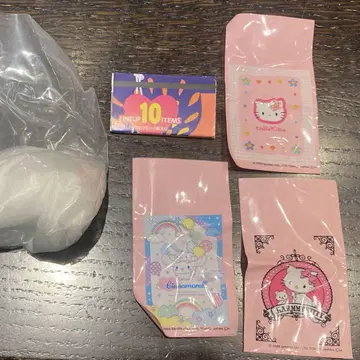 산리오 솜사탕 컬렉션 가챠 키티 차미 시나몬