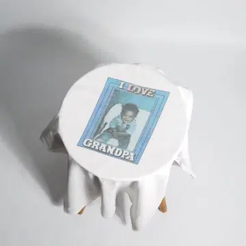 80년대 Hanes "I LOVE GRANDPA" 티셔츠 구제 의류