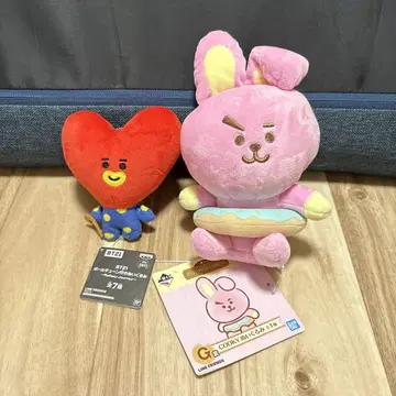 BTS 봉제 인형 TATA & COOKY 세트