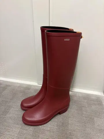 AIGLE 레인부츠 여성용 37 23.5cm 미사용 시착 정도