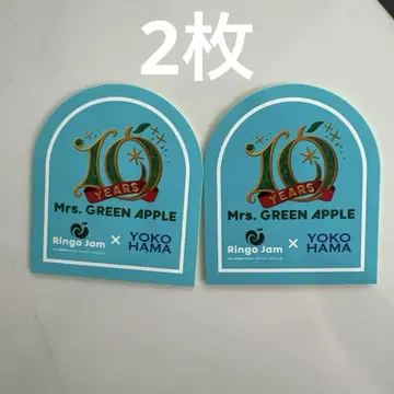 미세스 스티커 Mrs. GREEN APPLE MGA 10주년 오리지널