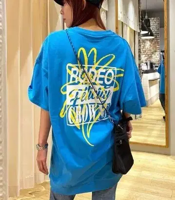 flower Box Logo 원피스 블루 FREE 4400엔