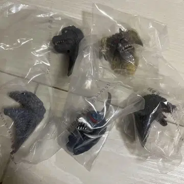 제일복권 고질라 G상 몬스터 헤드 마그넷 5종 세미 컴플리트