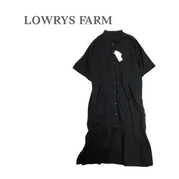 택 포함! LOWRYS FARM 로리즈팜 * 포켓 셔츠 원피스