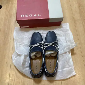 REGAL 데크 슈즈 네이비