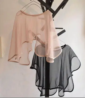 wandmee 숄더 케이프 시스루 핸드메이드 에다미치 리에 RERE