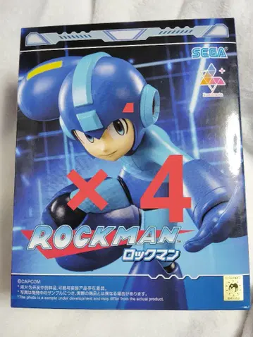록맨 루미나스타 피규어 4종 세트 ROCKMAN