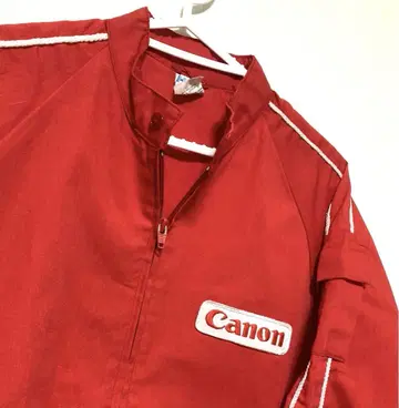 미국제 모터 사이클 자켓 블루종 빨간색 레드 USA 캐논 Canon