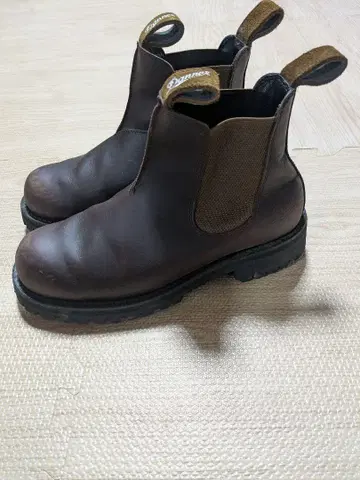 danner 브라운 사이드 고어 부츠