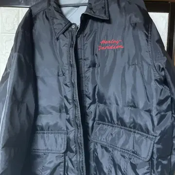 Harley Davidson 리버서블 자켓 블랙 그레이