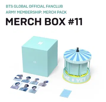 BTS MERCH BOX #11 오르골 마치 박스 #11
