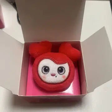 twice 랜덤 봉제 인형 반지 채영