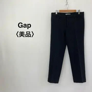 갭 테이퍼드 팬츠 블랙 네이비 여성용