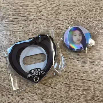 BABYMONSTER 아현 베이비몬 랜덤 키링 캔뱃지