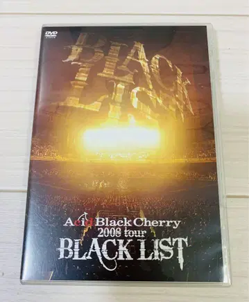 Acid Black Cherry/2008 투어 블랙 리스트